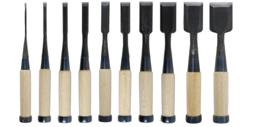 White Steel Bench Chisel, Multiple Sizes — Nihonsan - Japanese
